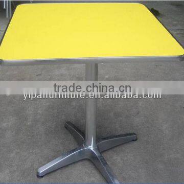 used plate bar table with aluminum base YT31