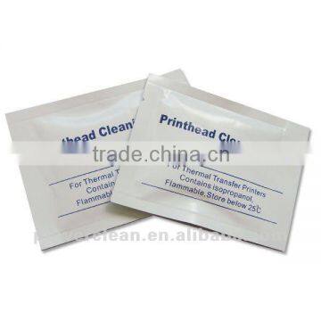 Printhead Presaturated Alcohol Cleaning Wipe