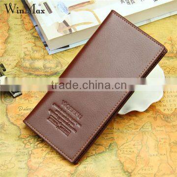 China Direct Male Leather Purse Men Long PU Hand Wallet photo-2