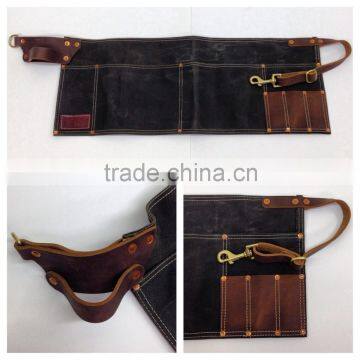 half waxed canvas nail apron