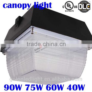 led canopy light 40w gas station light led waterproof lights UL listed 3 yearswarranty