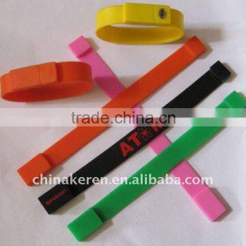 USB silicone bracelets