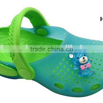 Cute New Design Jelly Kids Clogs Sandals, 2015 Cheap Jelly Garden Shoes