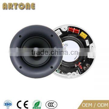 HC-160Z series high quality thin bezel or trimless hifi home audio inceiling speaker for background music system