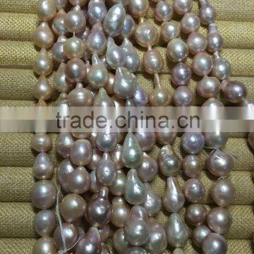Baroque Freshwater Pearl Necklace 12-15mm photo-5