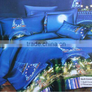 Polyester Microfiber Quilt Cover Set