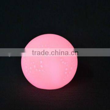 LED Color Changing Ball Light Creative Flashing Light Colorful Plastic Lamp for Holiday photo-3
