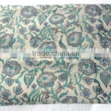 RTHCF-14 Best Export Quality fabric Designer Paisley Wooden block printed cotton Indian Traditional manufacturer wholesaler