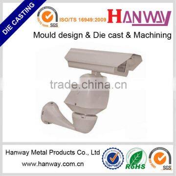 China Manufacturer Sandblasting Die Casting Security Camera Parts for Cctv Camera Bracket Aluminium Die Casting photo-6