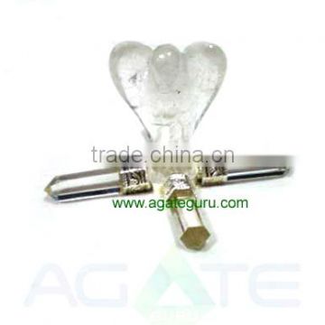 Crystal Quartz Angel Generator : Wholesale Gemstone