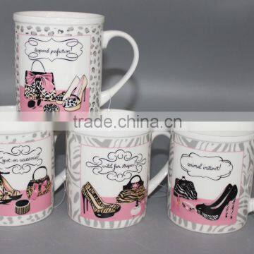 Fashion style coffee mugs 11oz