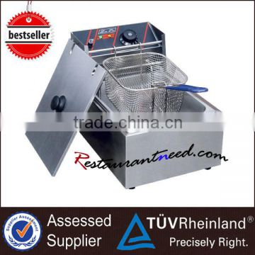 K033 1 Tank 1 Basket Electric Mini Chip Fryer