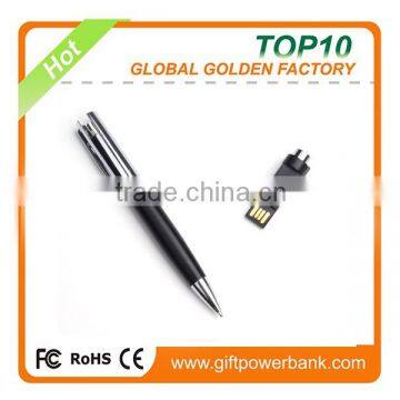 2016 promotional bulk items pen shape wedding gift usb pen drive