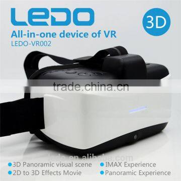2016 New Virtual Reality Glasses VR Box 3D Resource Platform Glasses Print Logo vr Headset photo-3