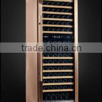 Shentop Newest Style Stainless Steel Compressor Wine Cooler STI-B480D Dual Zones Wine Fridge photo-3