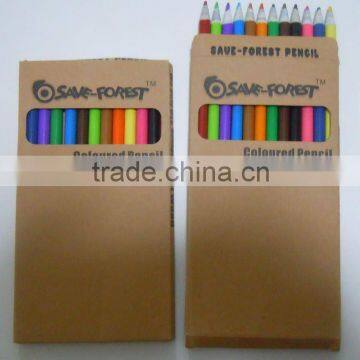 promotional recycled color pencil 12pcs stationery sets in box (TNPPC01S-12)                        
                                                Quality Choice