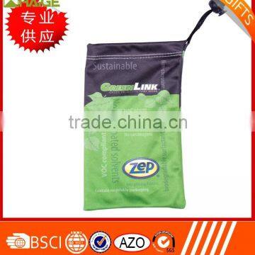 SGS report 100% microfiber mobile bag