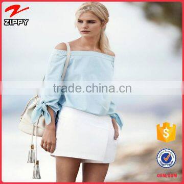 Fashion design women sexy ladies off shoulder top selling products 2016                        
                                                Quality Choice