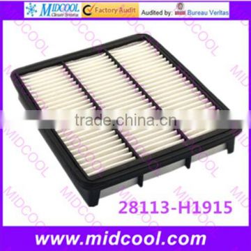 High quality air filter cabinfilter for 28113-H1915 28113H1915