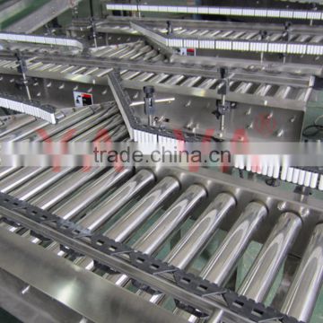 single chain drive power pallet roller conveyor