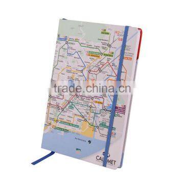 recycled paper notebook with elastic closure printing manufacturer