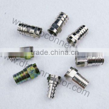 Dongbei male crimp coaxial cable connector