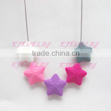 fashoin jewelry little star kids teething beads necklace copper beads copper teething necklace teething Baby TN044
