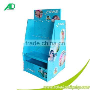 POP up display with hooks cardboard point of purchase displays