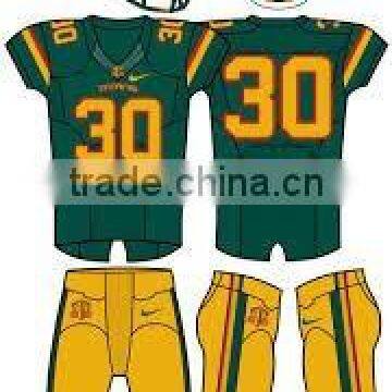 American Football Uniforms for club / High Quality Football Uniforms / Sublmated Football Uniforms