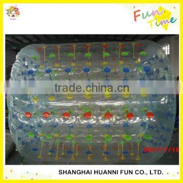 Colorful Inflatable Water Roller Ball, Most Fashionable Amusement Toy