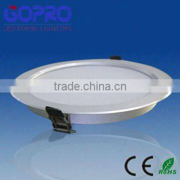 AC100-240V ultrathin 6inch 860lm 12W LED LED recessed downlight