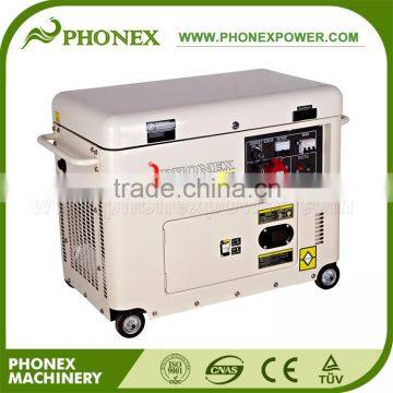 Phonex 5 Silent Diesel Generator Price 186FA 10HP Diesel Generator Set 3 Phase Diesel Generator
