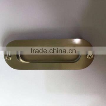 Stainless Steel Furniture Drawer Handle Knob Recessed Sliding Pull Handle photo-6