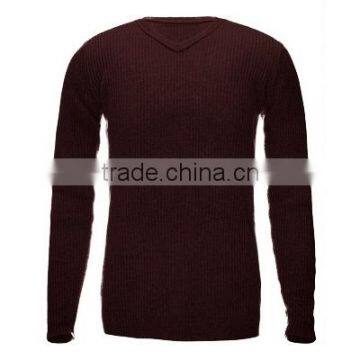 V Collar Long Sleeve Sweater for Boys,sweater Knitting Machine Price photo-2