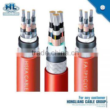 TTYCY Marine Instrumentation Cable tinned copper conductor PVC insulation and jacket Low voltage