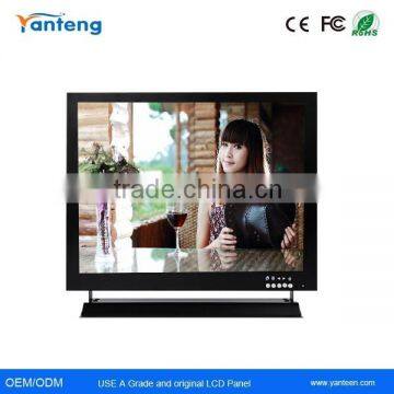 VGA / BNC / HDMI / RCA Inputs Metal Case 17inch industrial CCTV monitor, touchscreen cctv lcd monitor, security monitor