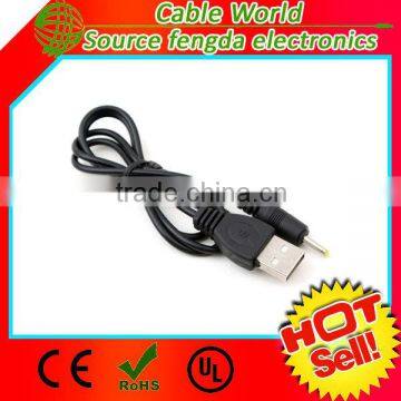 Hot Sell,USB A male to DC 5V 2.1mm charger power cable