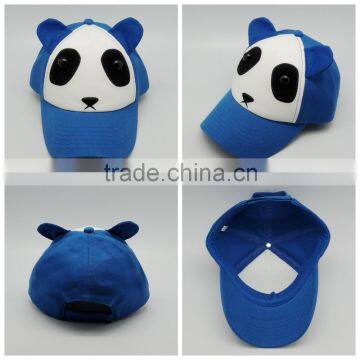 100% Cotton Animal Panda Children Caps
