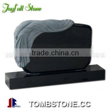 Black Granite Tombstone