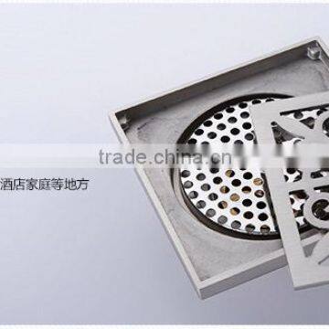 LABRAZE LE8504N Washing Machine Copper Wire Drawing Brass Floor Drains With Connector photo-4
