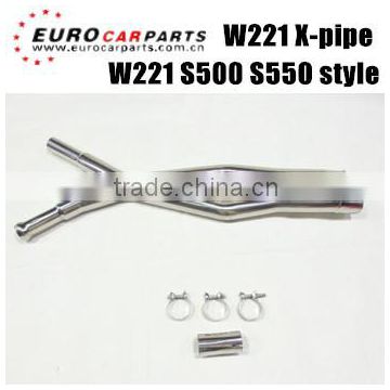 S500 X-pipe muffler fit for BENZ S-CLASS W221 S500 S550 muffler X-pipe center muffler