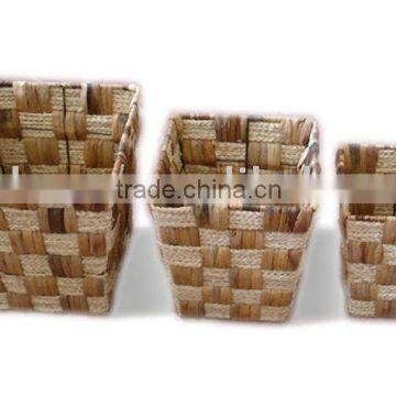 Wicker Laundry Basket Set of Three