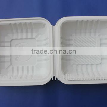 biodegradable disposable lunch box, clamshell