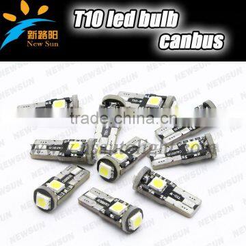 Canbus T10 3 leds W5w 194 5050smd Nonpolarity Interior Light Width Lamp Instrument Lamp Turn Light Auto Led Light