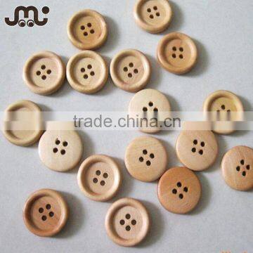 custom any size flat piece wooden sewing buttons