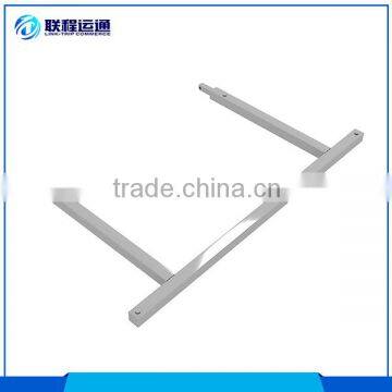 Good design stainless steel support side arm display rack