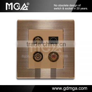 MGA Q7L Series Q-Q13 L S + av terminal wall socket