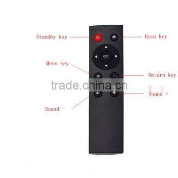 Remote controller with the multi-function of Air Mouse with keyboard for smart tv