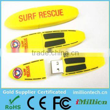 popular custom gift 8gb surf board usb