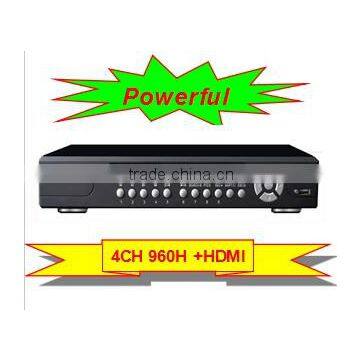 High quality 4CH 960H DVR with HDD Up to 4TB and wifi